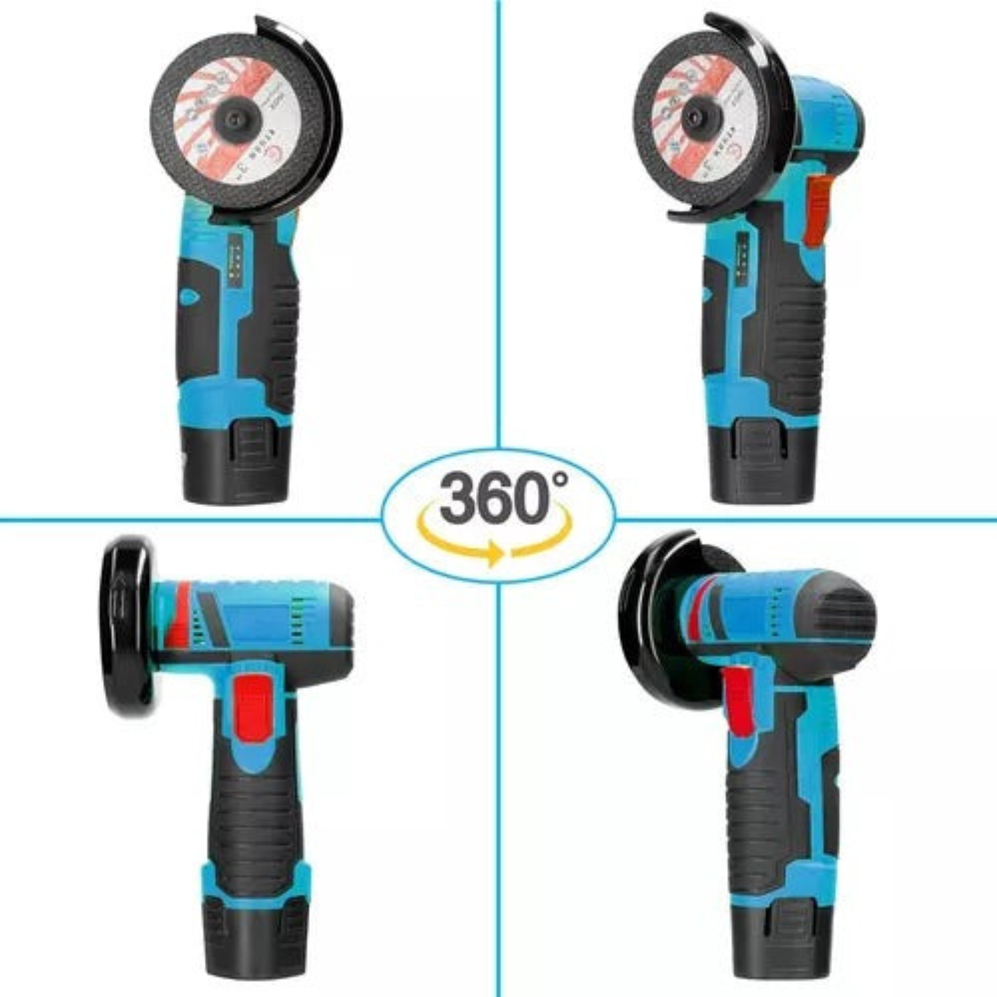 KIT PULIDOR INALÁMBRICO 3 EN 1: CORTADORA, AMOLADORA Y PULIDORA + ¡REGALOS EXCLUSIVOS LIMITADOS!