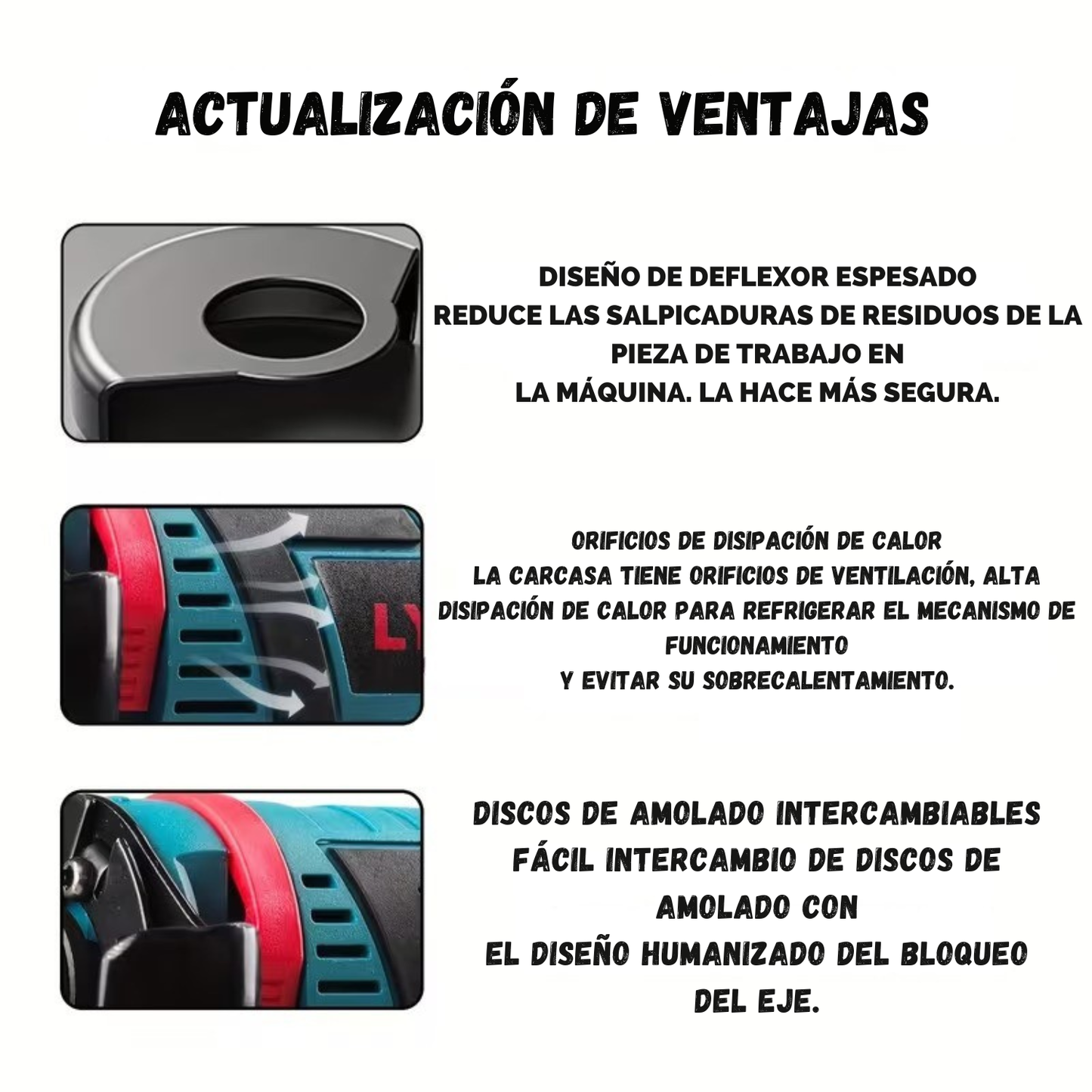 KIT PULIDOR INALÁMBRICO 3 EN 1: CORTADORA, AMOLADORA Y PULIDORA +  ¡REGALOS EXCLUSIVOS LIMITADOS!