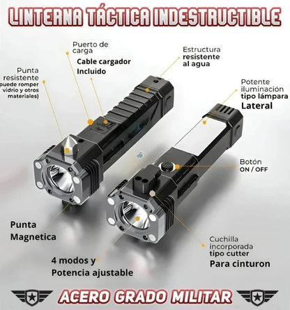 Linterna Indestructible Súper Potente 6 en 1 PowerLUMEN™